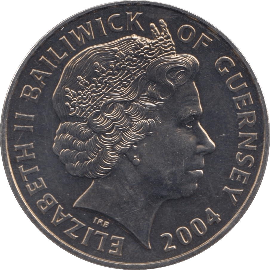 2004 FIVE POUNDS GUERNSEY - WORLD COINS - Cambridgeshire Coins