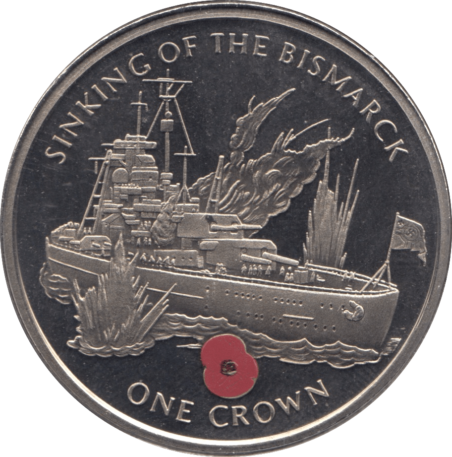 2004 GIBRALTAR ONE CROWN F521 - WORLD COINS - Cambridgeshire Coins