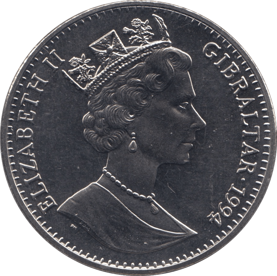 2004 GIBRALTAR ONE CROWN F530 - WORLD COINS - Cambridgeshire Coins