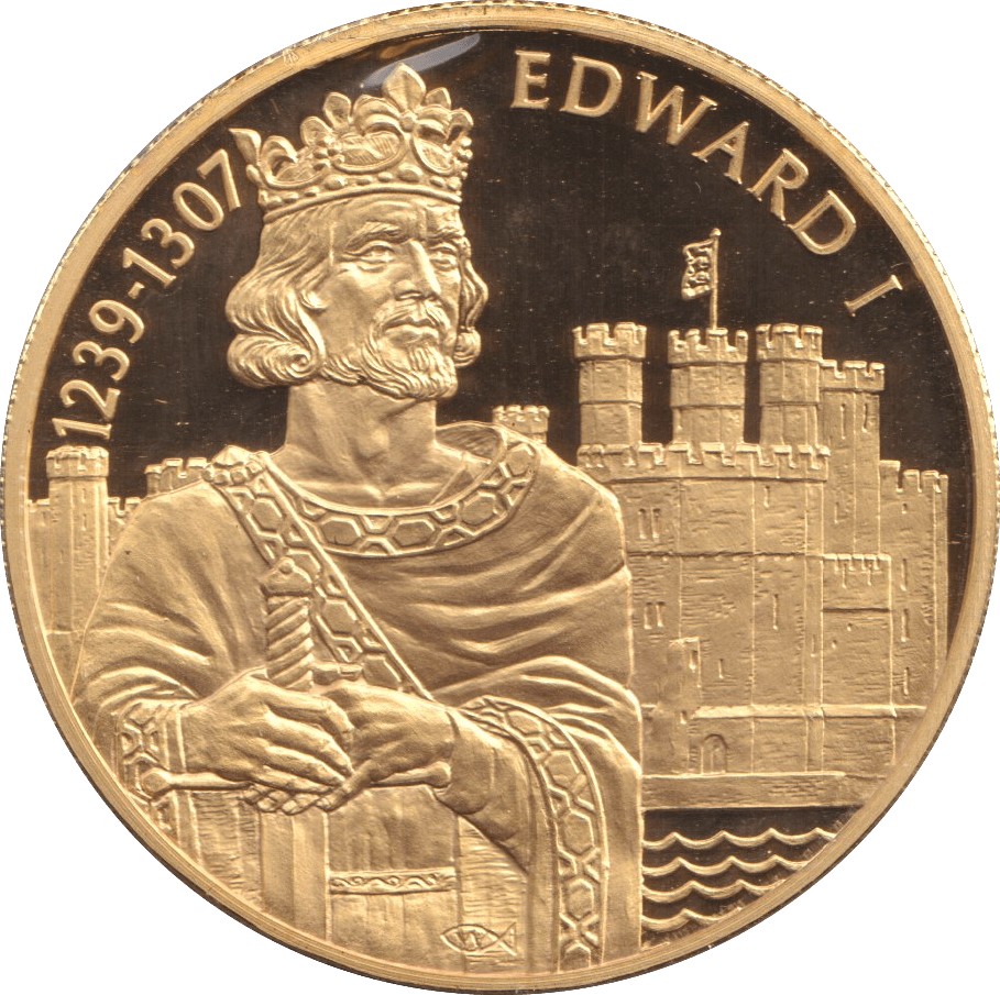 2004 GOLD PLATED 2 DOLLAR EAST CARIBBEAN STATES EDWARD I - WORLD COINS - Cambridgeshire Coins