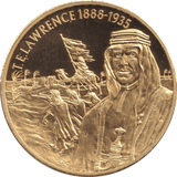 2004 GOLD PLATED 2 DOLLAR EAST CARIBBEAN STATES T.E. LAWRENCE - WORLD COINS - Cambridgeshire Coins