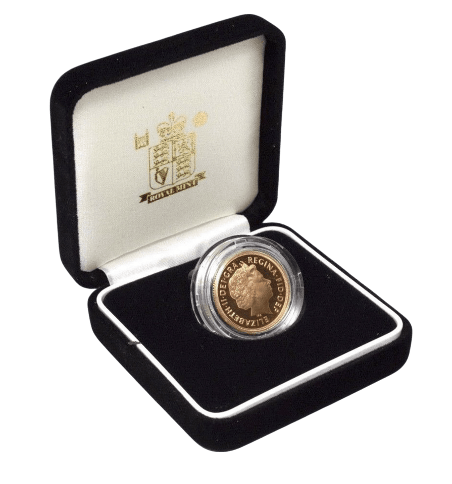 2004 GOLD PROOF SOVEREIGN BOXED - GOLD PROOF SOVEREIGNS - Cambridgeshire Coins