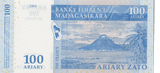 2004 MADAGASCAR 100 ARIARY BANKNOTE REF-1722 - WORLD BANKNOTES - Cambridgeshire Coins