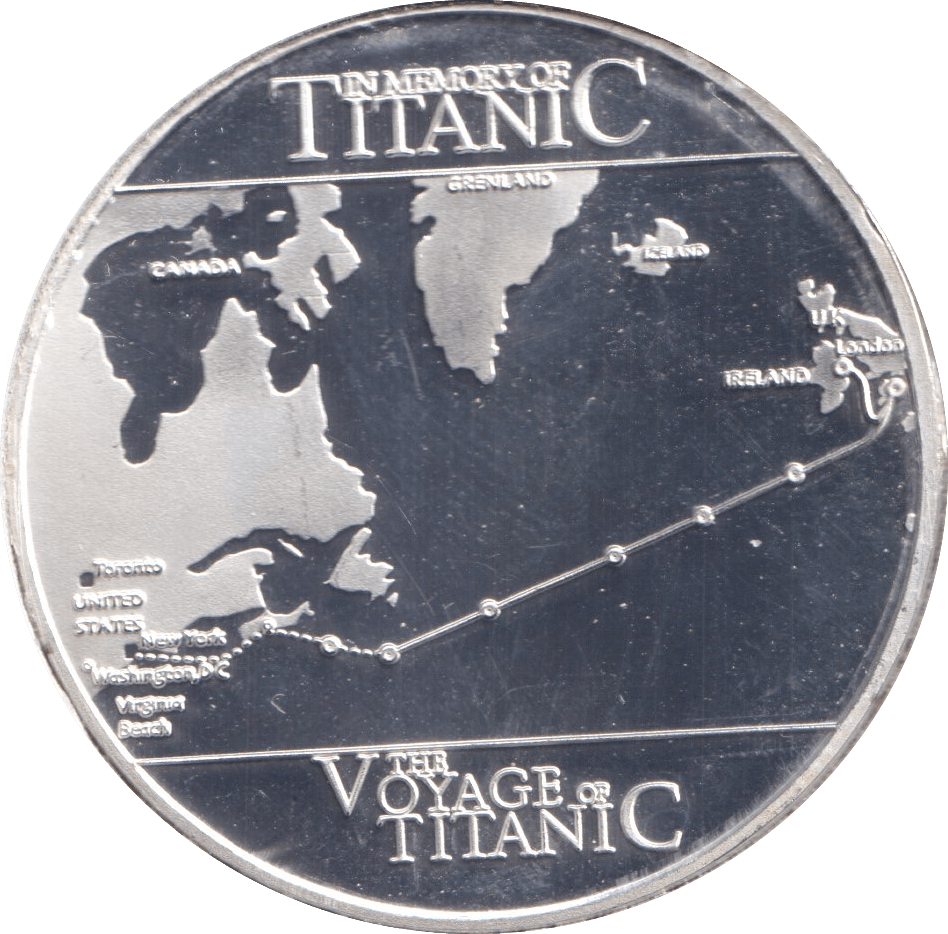 2004 MEDALLION - TITANIC - WORLD COINS - Cambridgeshire Coins