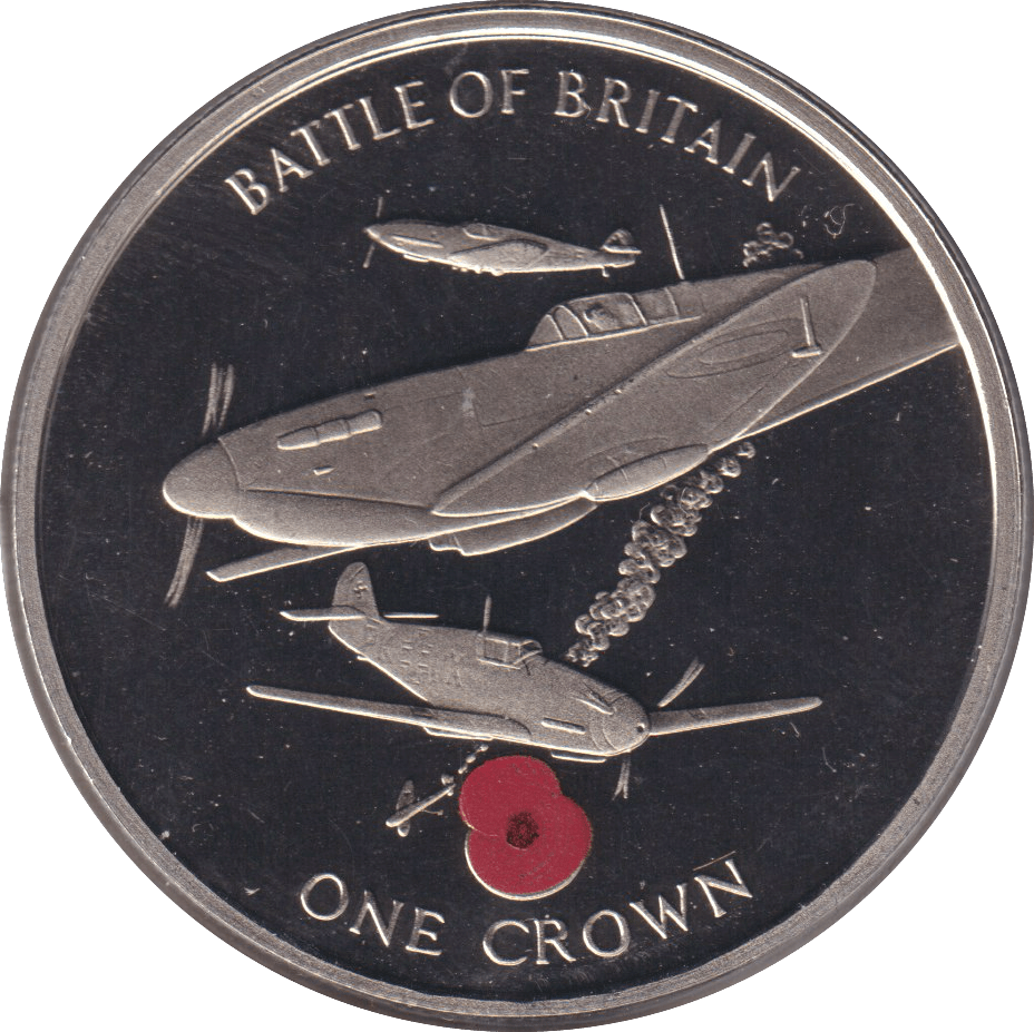2004 ONE CROWN BATTLE OF BRITAIN (BU) - CROWN - Cambridgeshire Coins