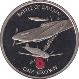2004 ONE CROWN BATTLE OF BRITAIN (BU) - CROWN - Cambridgeshire Coins
