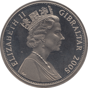 2004 ONE CROWN GIBRALTAR F540 - WORLD COINS - Cambridgeshire Coins