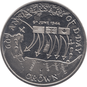 2004 ONE CROWN ISLE OF MAN - WORLD COINS - Cambridgeshire Coins