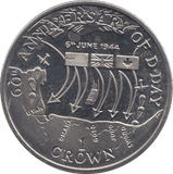 2004 ONE CROWN ISLE OF MAN - WORLD COINS - Cambridgeshire Coins