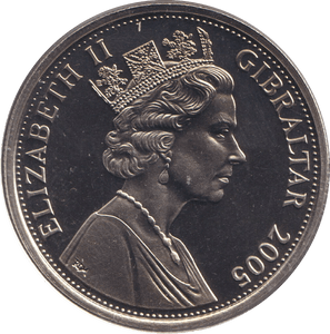 2004 ONE CROWN OPERATION TORCH (BU) - CROWN - Cambridgeshire Coins