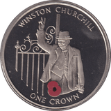 2004 ONE CROWN WINSTON CHURCHILL (BU) - CROWN - Cambridgeshire Coins