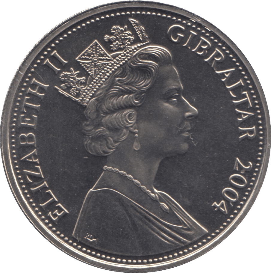 2004 ONE CROWN - WORLD COINS - Cambridgeshire Coins