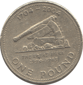 2004 ONE POUND THE GREAT SIEGE - £1 CIRCULATED - Cambridgeshire Coins