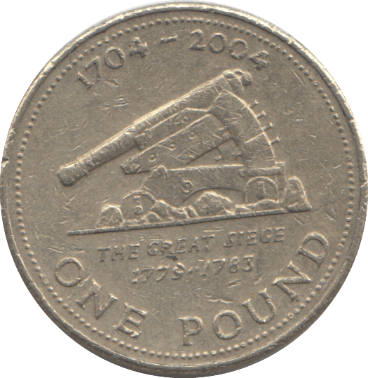 2004 ONE POUND THE GREAT SIEGE - £1 CIRCULATED - Cambridgeshire Coins