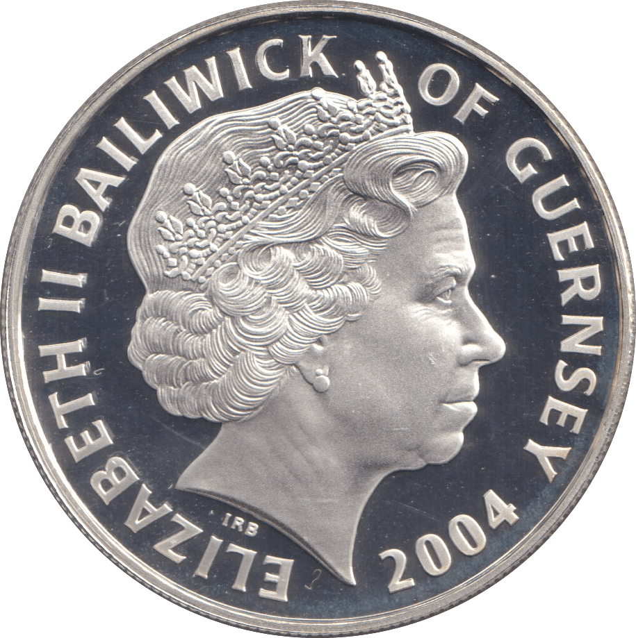 2004 PROOF SILVER FIVE POUNDS - HMS INVINCIBLE - Silver Proof - Cambridgeshire Coins