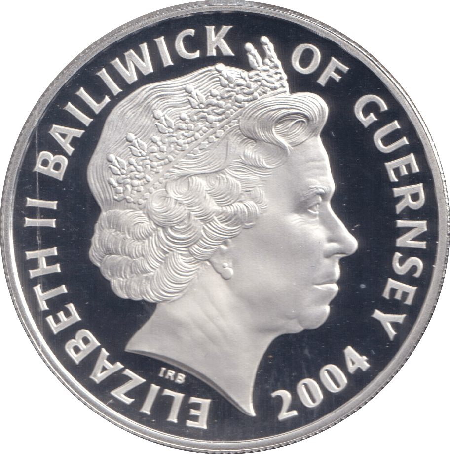 2004 PROOF SILVER FIVE POUNDS- HMS INVINCIBLE - Silver Proof - Cambridgeshire Coins
