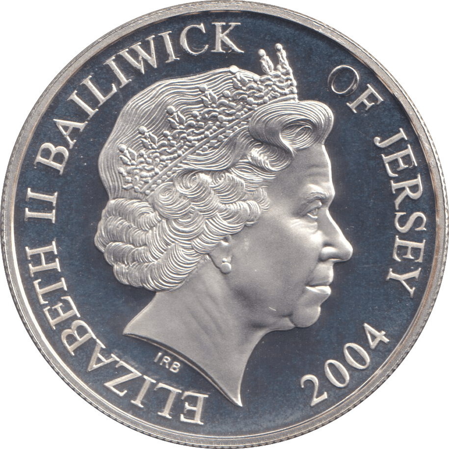 2004 PROOF SILVER FIVE POUNDS - JOHN FISHER - Silver Proof - Cambridgeshire Coins