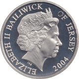 2004 PROOF SILVER FIVE POUNDS - JOHN FISHER - Silver Proof - Cambridgeshire Coins