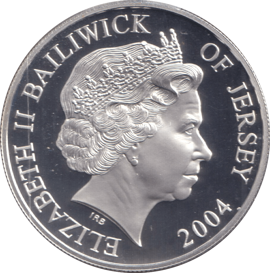 2004 PROOF SILVER FIVE POUNDS- JOHN FISHER - Silver Proof - Cambridgeshire Coins