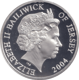 2004 PROOF SILVER FIVE POUNDS- JOHN FISHER - Silver Proof - Cambridgeshire Coins