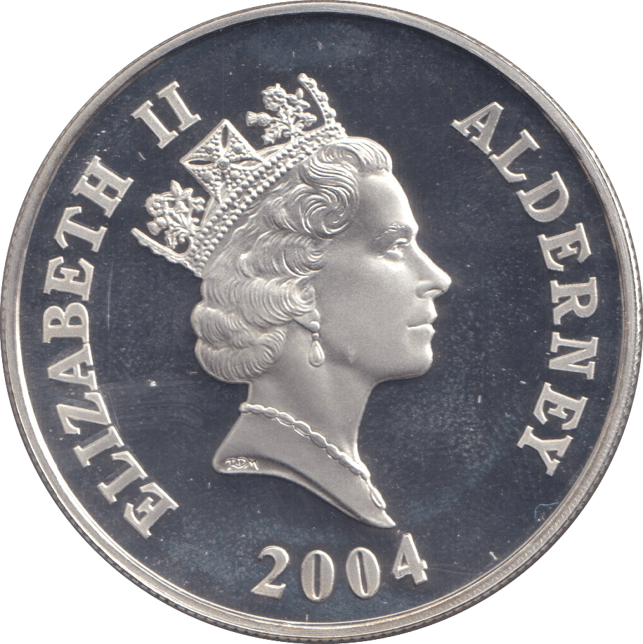 2004 PROOF SILVER FIVE POUNDS - SAMUEL HOOD - Silver Proof - Cambridgeshire Coins