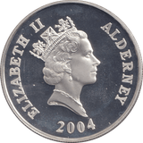 2004 PROOF SILVER FIVE POUNDS - SAMUEL HOOD - Silver Proof - Cambridgeshire Coins