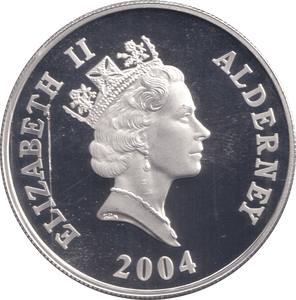 2004 PROOF SILVER FIVE POUNDS- SAMUEL HOOD - Silver Proof - Cambridgeshire Coins