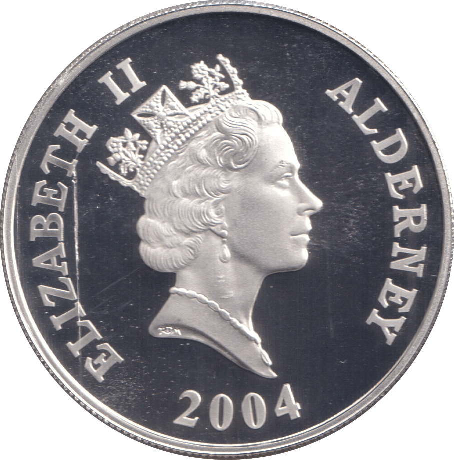 2004 PROOF SILVER FIVE POUNDS- SAMUEL HOOD - Silver Proof - Cambridgeshire Coins