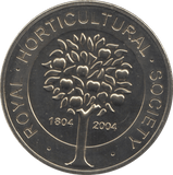 2004 ROYAL HORTICULTURAL SOCIETY COMMEMORATIVE MEDALLION - MEDALS & MEDALLIONS - Cambridgeshire Coins