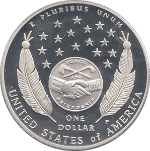 2004 SILVER 1 DOLLAR USA ( PROOF ) - SILVER WORLD COINS - Cambridgeshire Coins