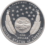 2004 SILVER 1 DOLLAR USA ( PROOF ) - SILVER WORLD COINS - Cambridgeshire Coins