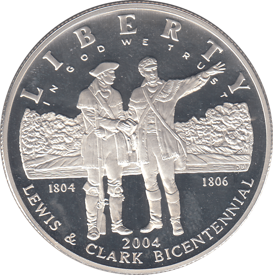 2004 SILVER 1 DOLLAR USA ( PROOF ) - SILVER WORLD COINS - Cambridgeshire Coins