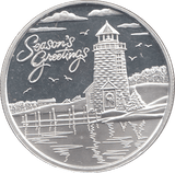 2004 SILVER 1 OZ SEASONS' GREETINGS ( PROOF ) - SILVER WORLD COINS - Cambridgeshire Coins