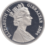 2004 SILVER PROOF FIVE POUND RETURN TO ATHENS - SILVER WORLD COINS - Cambridgeshire Coins