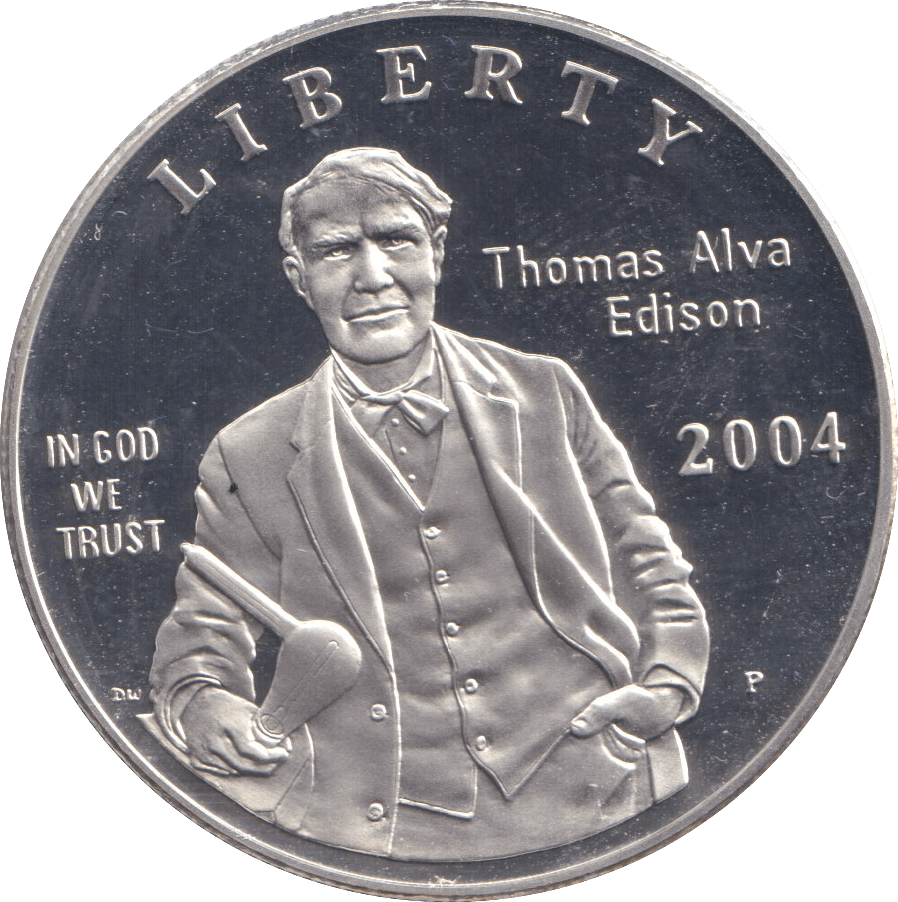 2004 SILVER PROOF LIBERTY DOLLAR USA - SILVER WORLD COINS - Cambridgeshire Coins