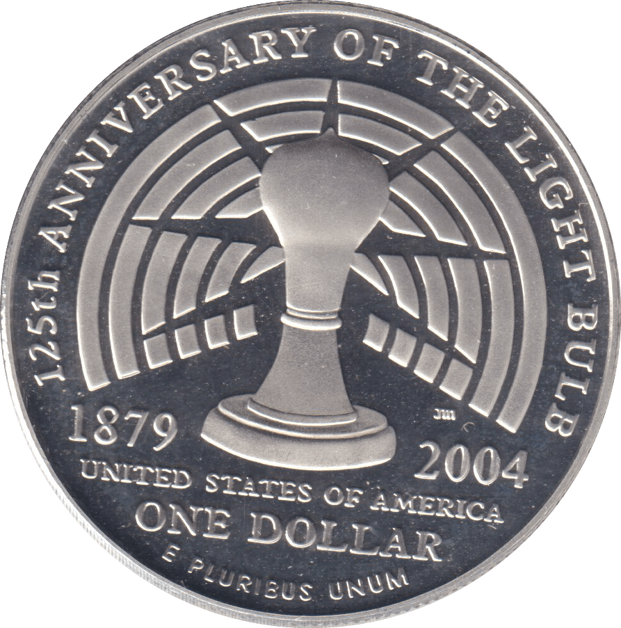 2004 SILVER PROOF LIBERTY DOLLAR USA - SILVER WORLD COINS - Cambridgeshire Coins