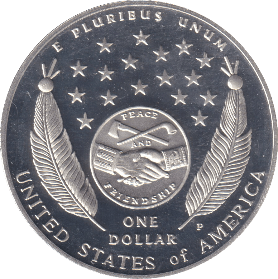 2004 SILVER PROOF LIBERTY DOLLAR USA - SILVER WORLD COINS - Cambridgeshire Coins