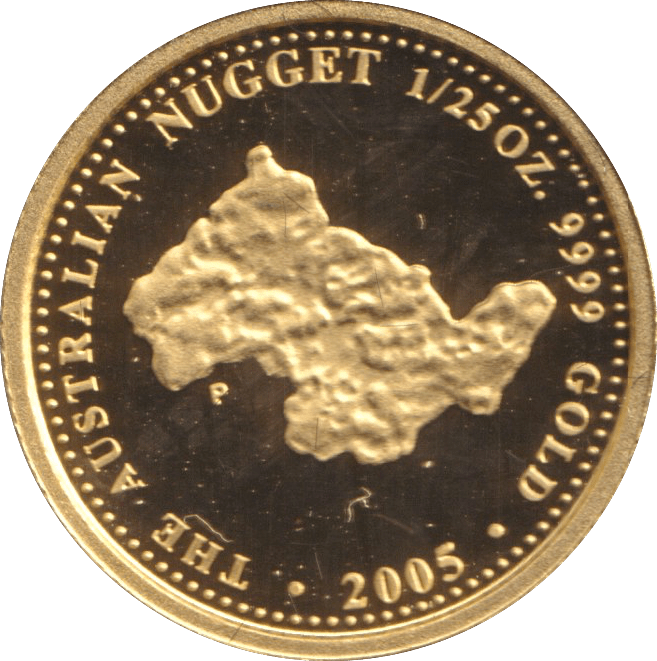2005 1/25 OZ 9999 GOLD PROOF 4 DOLLARS AUSTRALIA - GOLD WORLD COINS - Cambridgeshire Coins