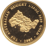 2005 1/25 OZ 9999 GOLD PROOF 4 DOLLARS AUSTRALIA - GOLD WORLD COINS - Cambridgeshire Coins