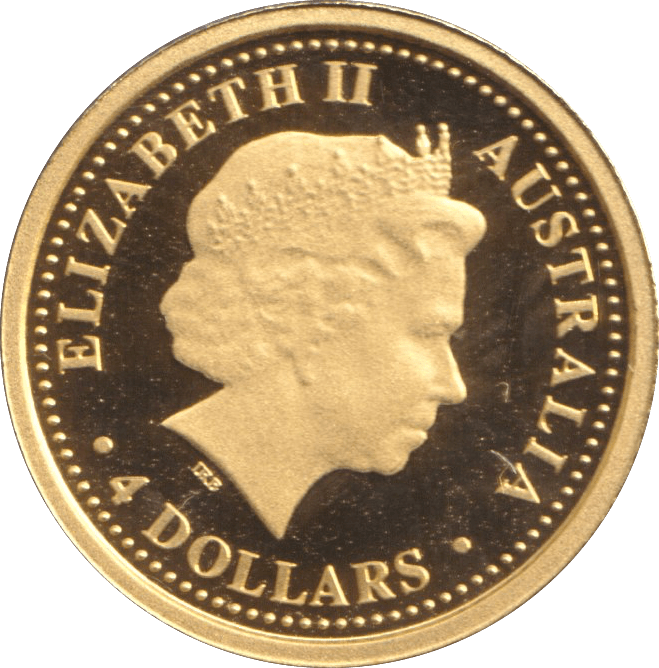 2005 1/25 OZ 9999 GOLD PROOF 4 DOLLARS AUSTRALIA - GOLD WORLD COINS - Cambridgeshire Coins