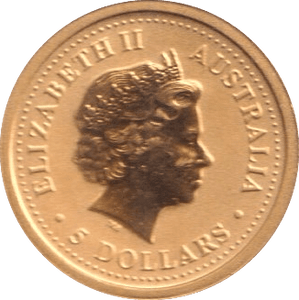 2005 $5 GOLD 1/20 OZ NUGGET AUSTRALIA - Gold World Coins - Cambridgeshire Coins