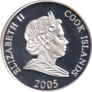 2005 50% SILVER ONE DOLLAR SIR ISAAC NEWTON 1642 - 1727 ( PROOF ) - SILVER WORLD COINS - Cambridgeshire Coins