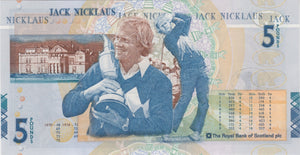 2005 FIVE POUND ROYAL BANK OF SCOTLAND BANKNOTE REF SCOT - 70 - WORLD BANKNOTES - Cambridgeshire Coins
