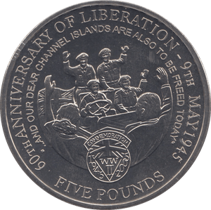 2005 FIVE POUNDS BAILIWICK OF GUERNSEY F463 - WORLD COINS - Cambridgeshire Coins