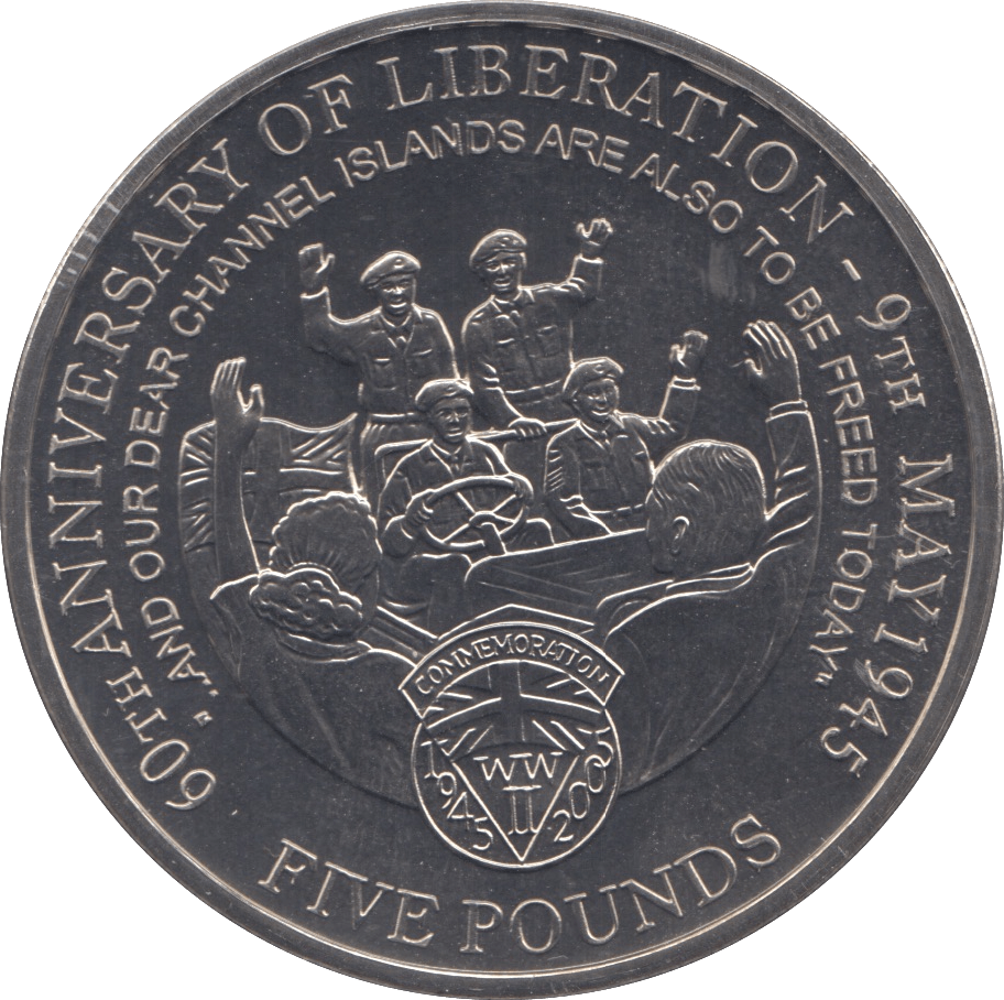 2005 FIVE POUNDS BAILIWICK OF GUERNSEY F463 - WORLD COINS - Cambridgeshire Coins