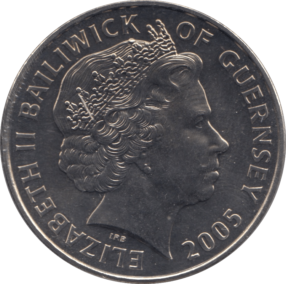 2005 FIVE POUNDS BAILIWICK OF GUERNSEY F523 - WORLD COINS - Cambridgeshire Coins