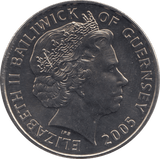 2005 FIVE POUNDS BAILIWICK OF GUERNSEY F523 - WORLD COINS - Cambridgeshire Coins