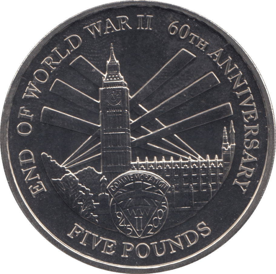 2005 FIVE POUNDS BAILIWICK OF JERSEY F582 - WORLD COINS - Cambridgeshire Coins