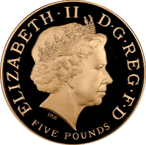 2005 GOLD £5 BATTLE OF TRAFALGAR ( NGC ) PF 69 ULTRA CAMEO - NGC GOLD COINS - Cambridgeshire Coins