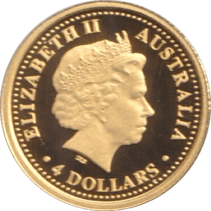 2005 GOLD AUSTRALIAN NUGGET 1/25 OUNCE - GOLD WORLD COINS - Cambridgeshire Coins